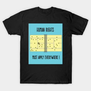 Human Rights In Tennis T-Shirt